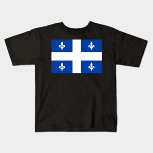 Fleurdelisé, Quebec Flag Kids T-Shirt